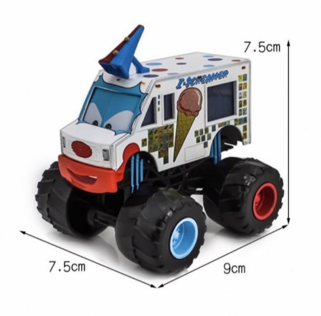 【新品】　カーズ　モンスタートラック　4点セット　カーズミニカー