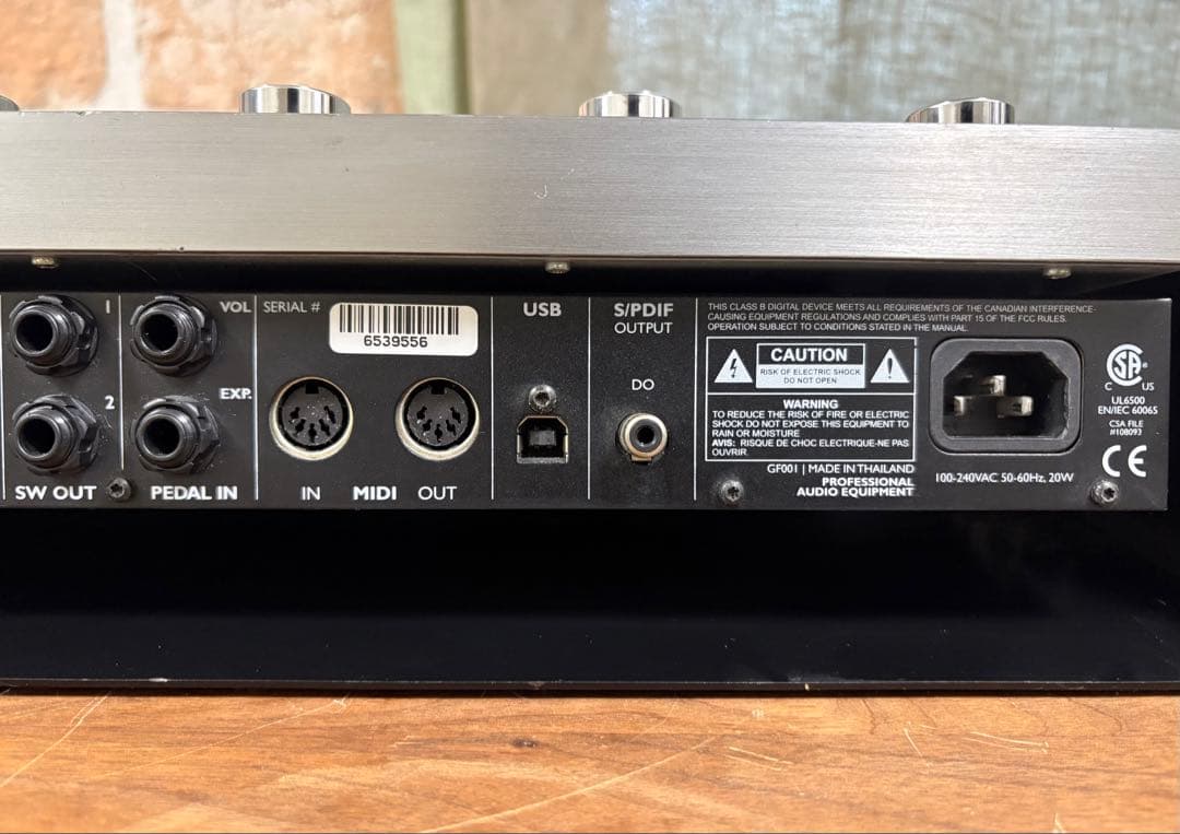 ギター tc. electronic / G-System