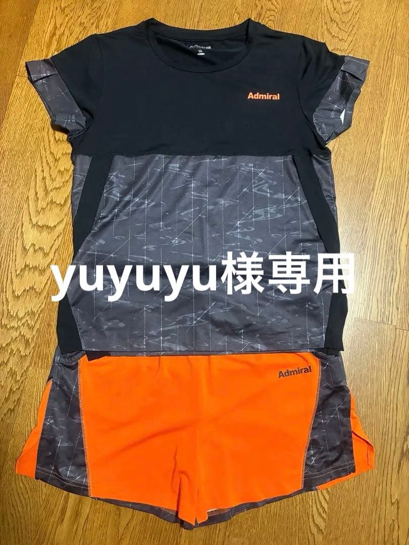 お値下げ❗️Admiralテニスウェア・セットアップ　上下XL