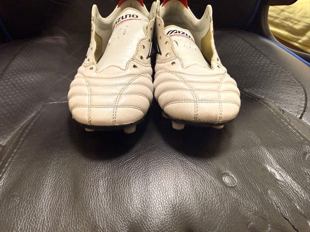 Mizuno サッカーシューズ ホワイト スパイク25.5