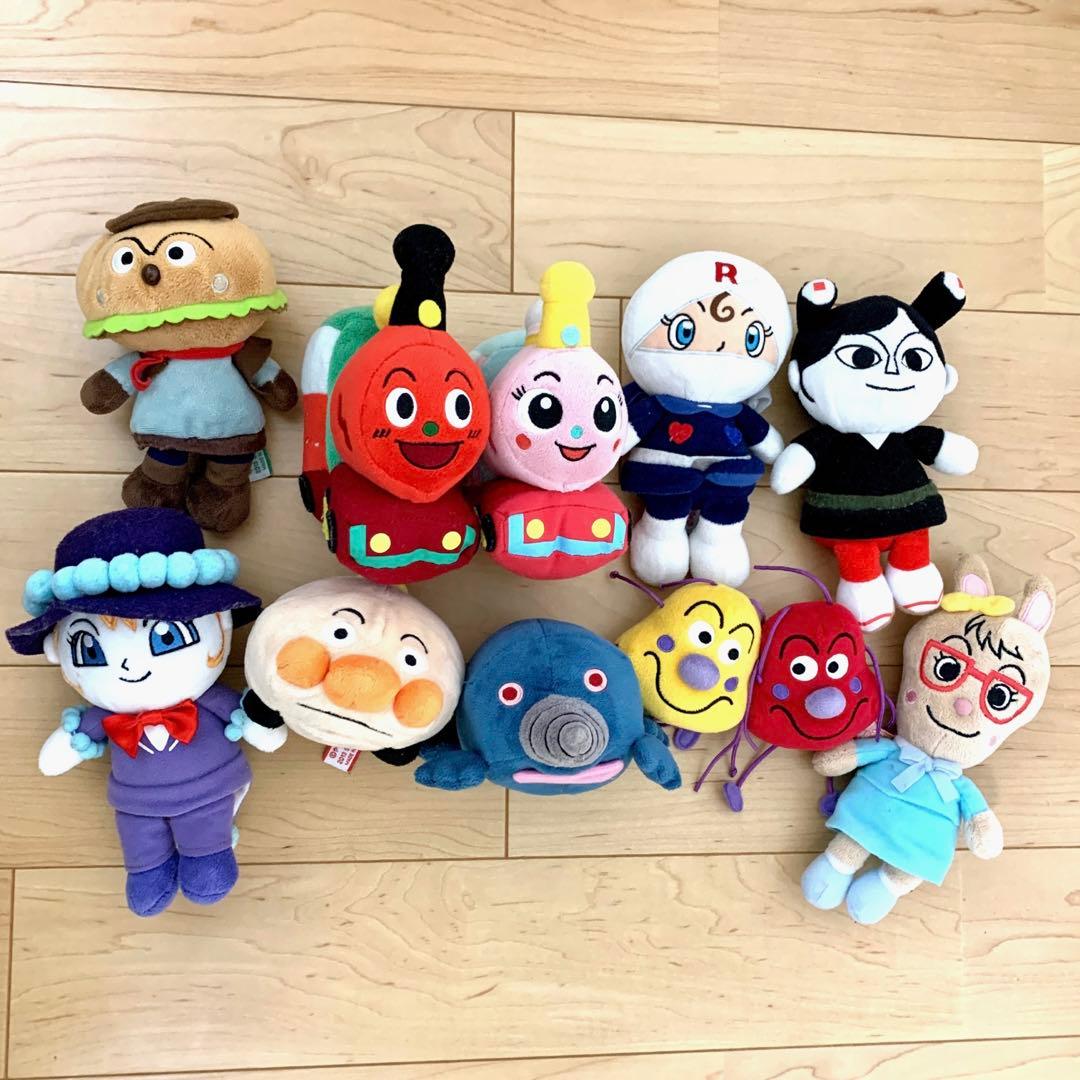 アンパンマン プリちぃ★ビーンズ S Plus 全37種＋おまけ2種 ぬいぐるみ
