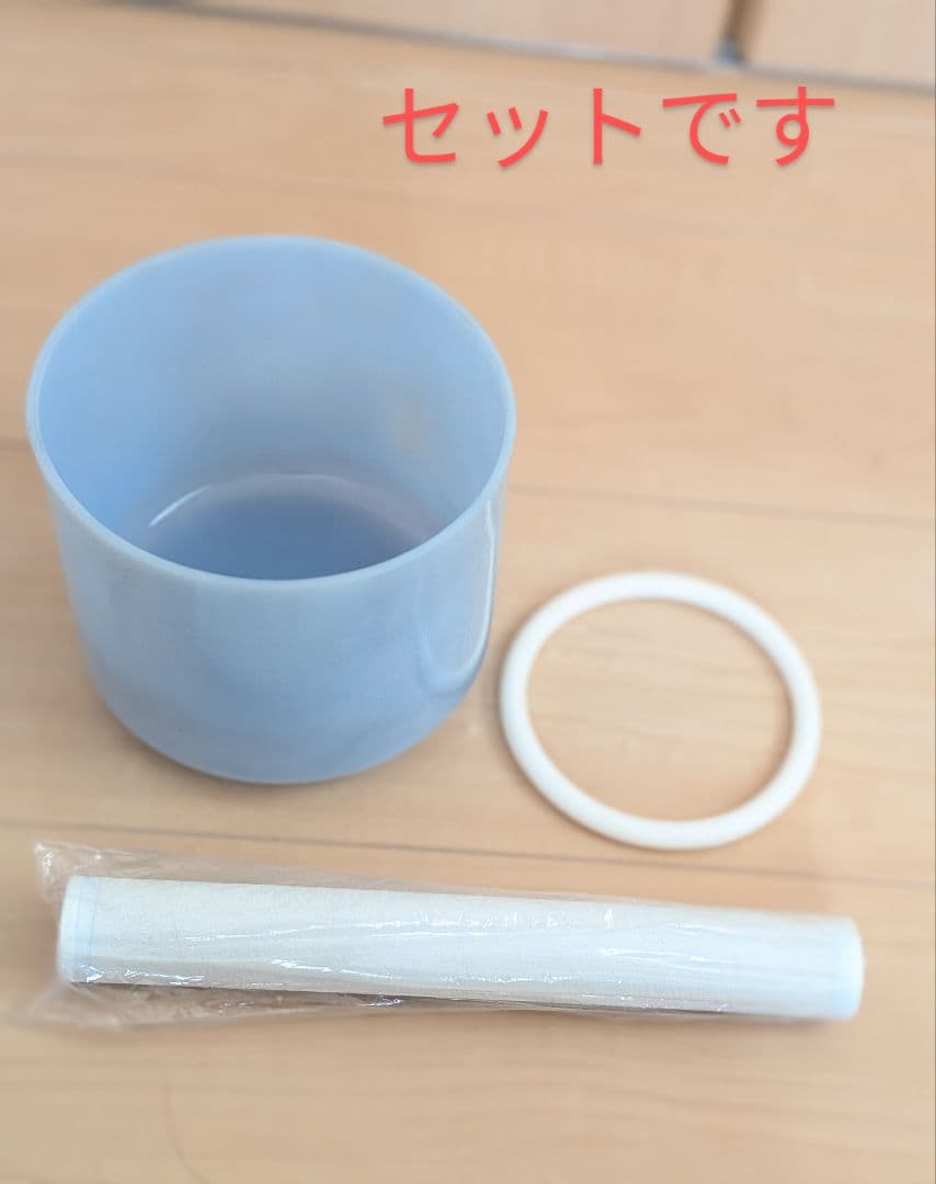 CrystalTones社製 超コンパクト6インチ希少！絶対音Ｄ#−5ターコイズ