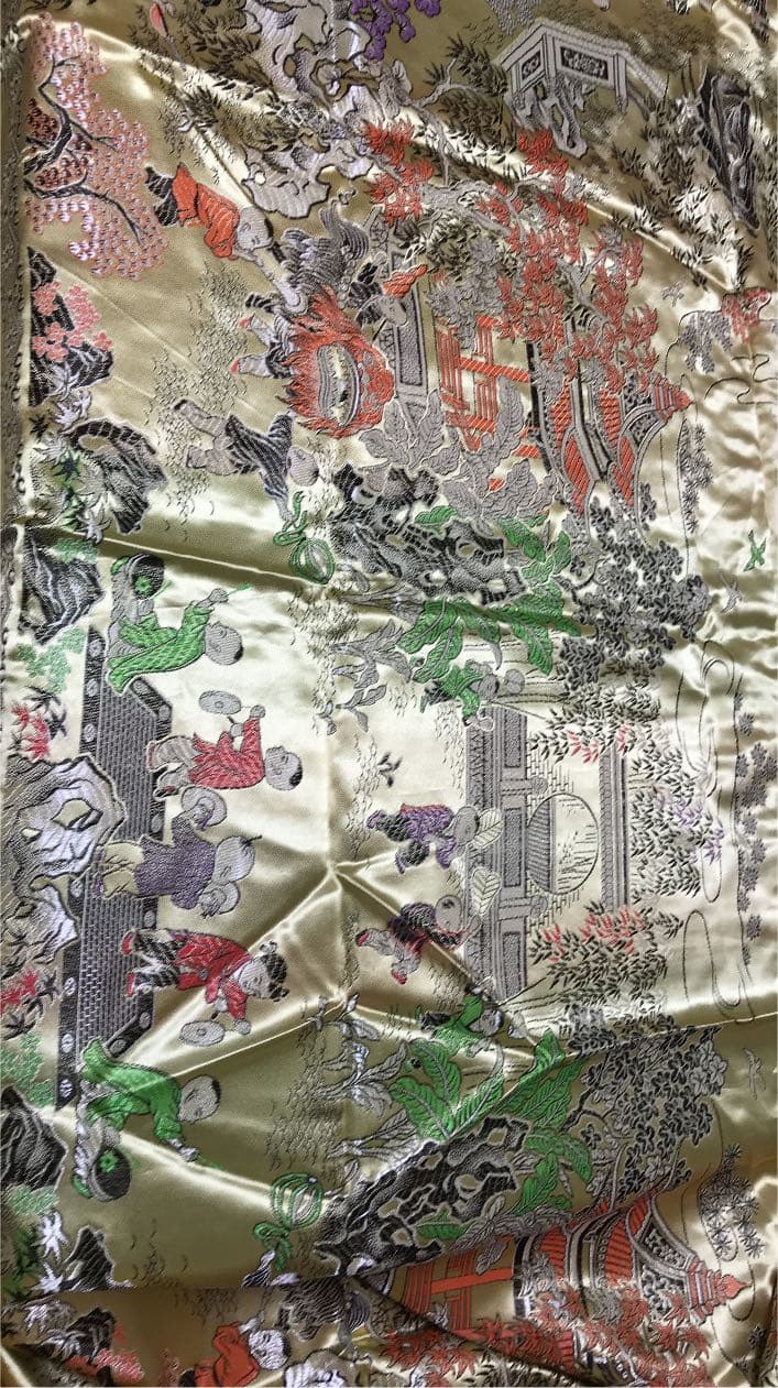 珍品❣️豪華シルクデイザイン刺繍ベットカーバーと枕カバー