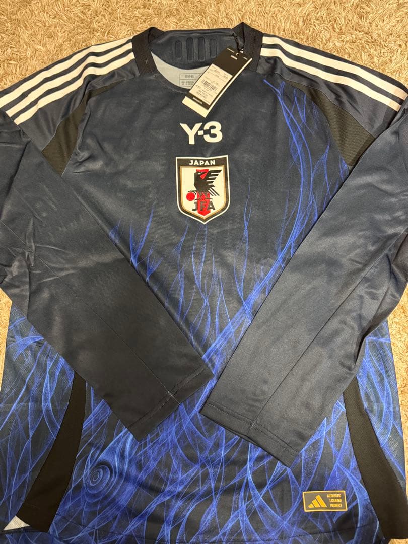 正規品 Y-3 日本代表 オーセンティック 長袖 ユニホーム 3XL