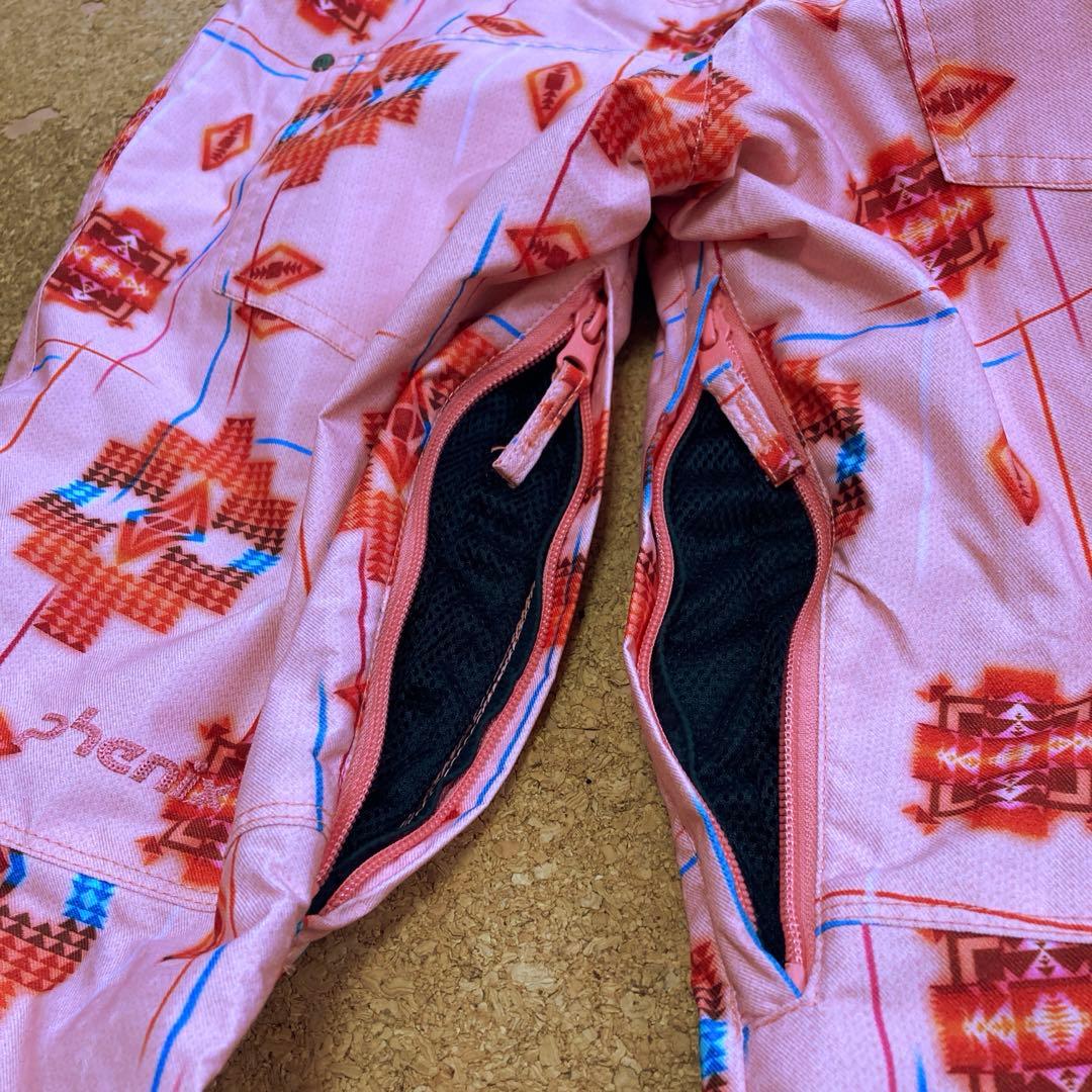 【美品】フェニックス phenix スキーパンツ スキーウェアSレディースピンク