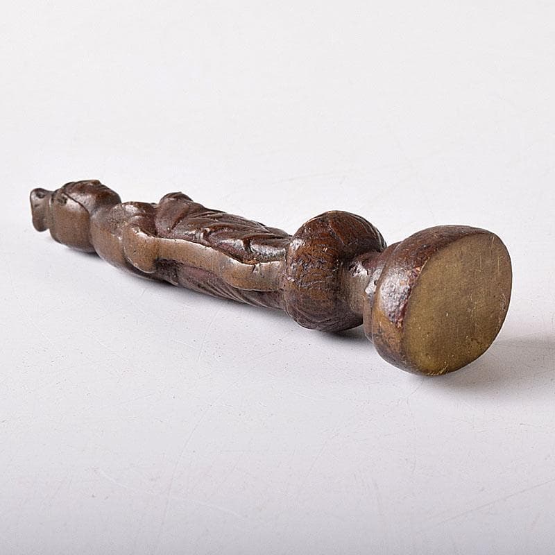 仏教美術　古銅　聖観音菩薩立像　懐中仏　仏像　C　7629