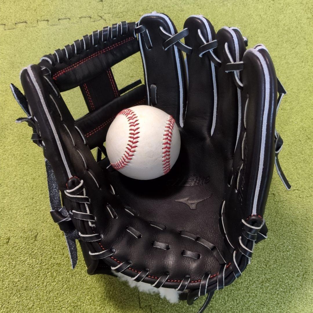 タグ付ミズノ グローバルエリートHセレクション02+硬式内野定価￥50,600