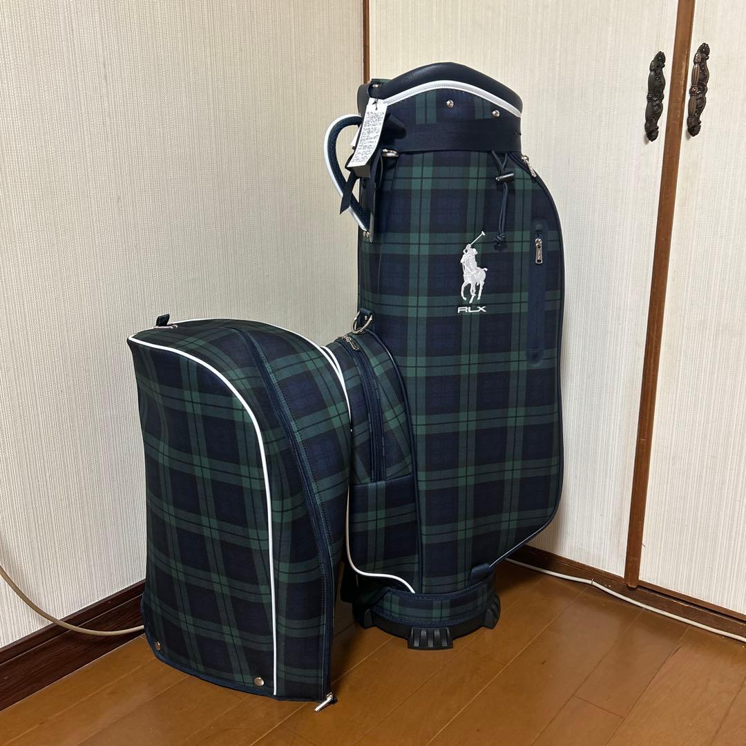 POLO RALPH LAUREN チェック　ゴルフバッグ　キャディバッグ