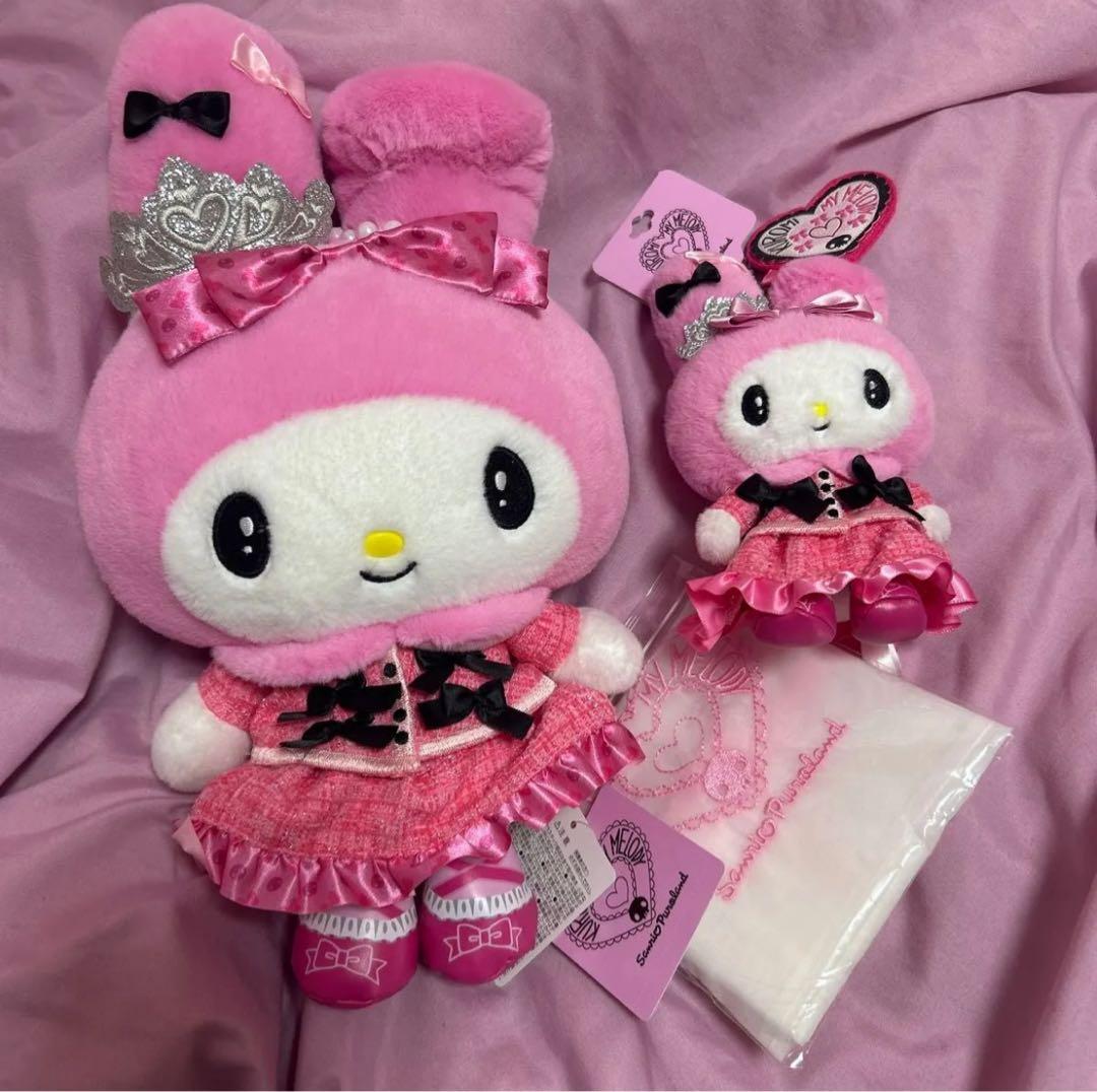 サンリオ　マイメロディ　50周年　バースデードール　マスコット 2点セット