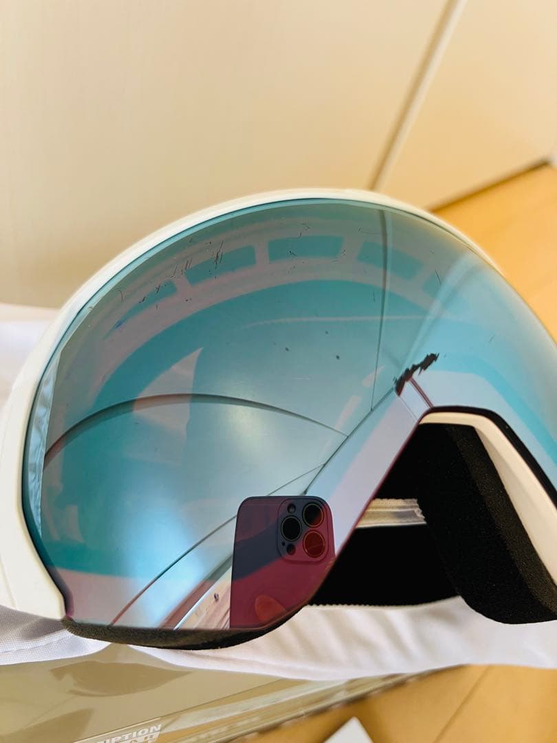 ②OAKLEY Flight Path XL マットホワイト プリズム ゴーグル