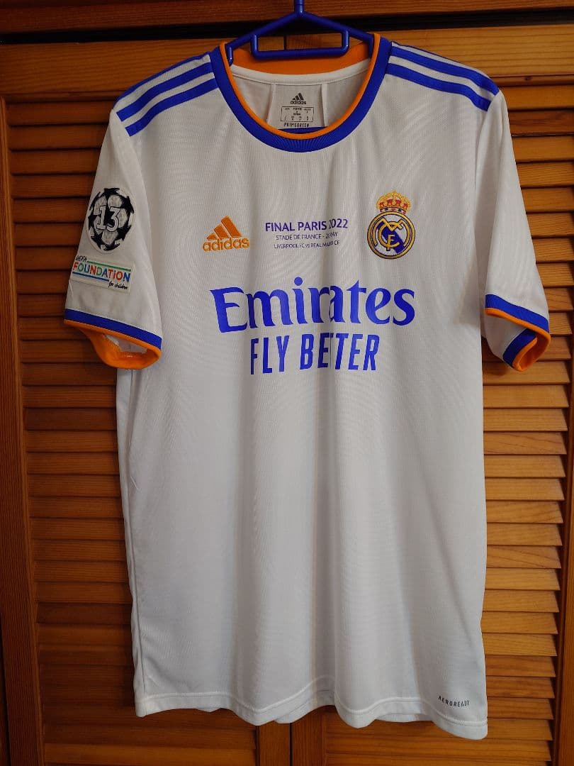 レアル・マドリード　21-22　ホーム　モドリッチ　10　CL決勝