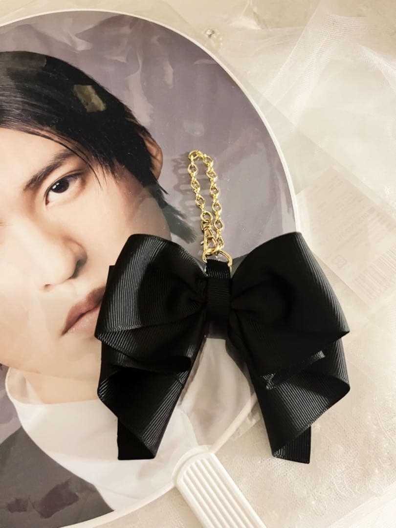 1,300円 推しカラーで製作♡ペンラリボン うちわリボン メンカラ