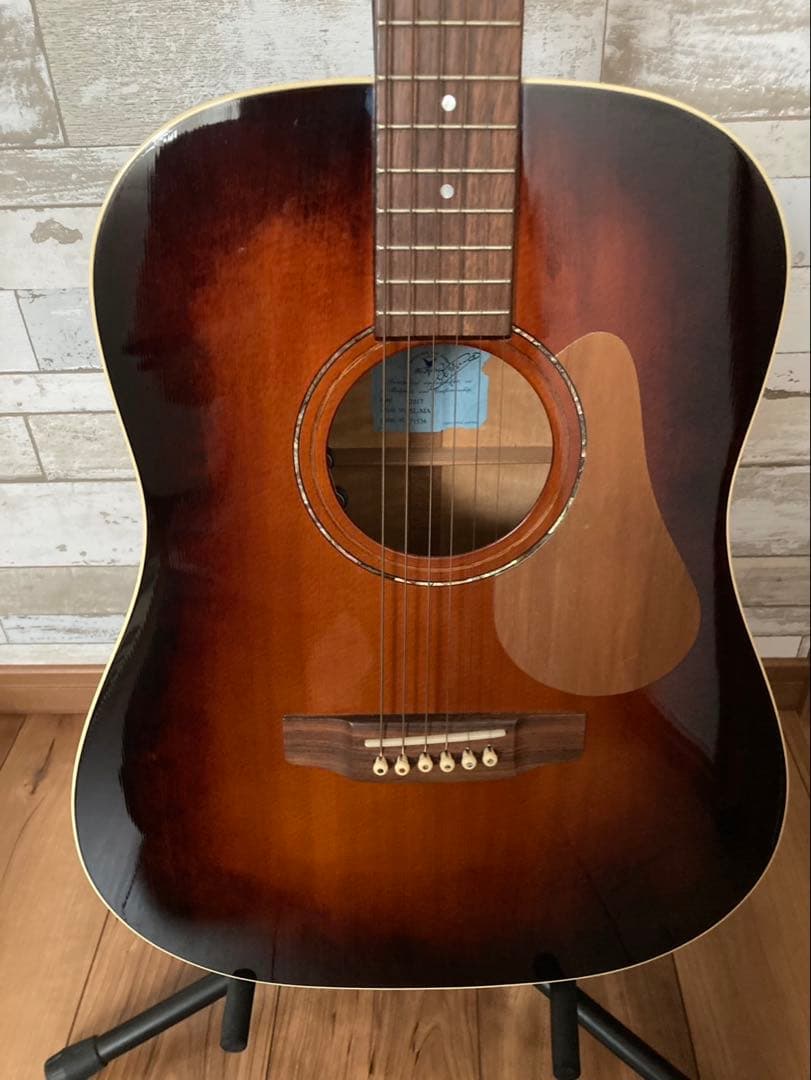 【良品・廃盤】k.yairi SL-MA1_エレアコ_ハードギターケース付き