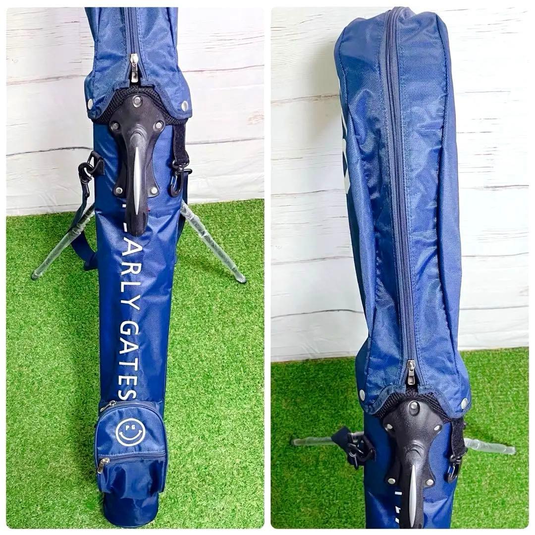 極美品 パーリーゲイツ キャディバッグ 軽量 セルフスタンド ゴルフクラブケース