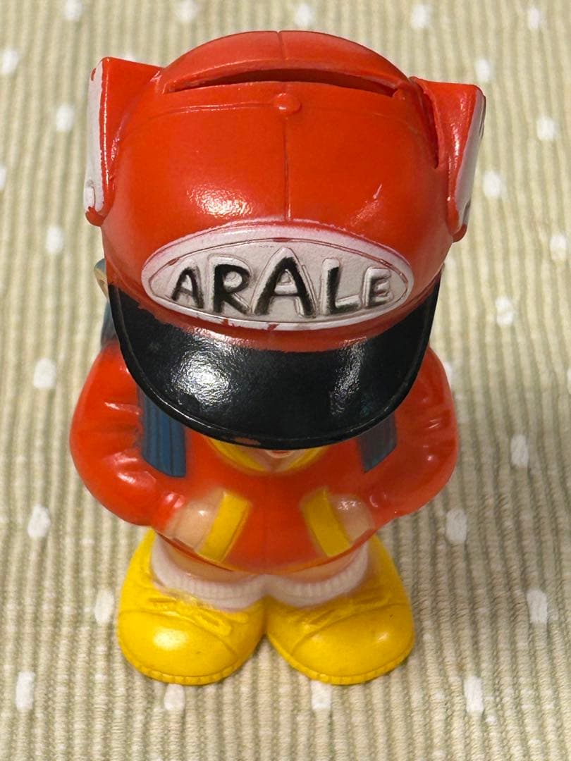 昭和レトロ　レア！当時物　Dr.スランプアラレちゃん 東海銀行 ソフビ 貯金箱