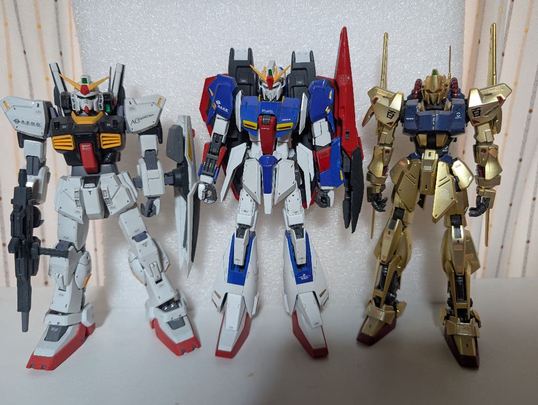 MG アーガマ隊ver2.0 完成品3体セット　ジャンク品