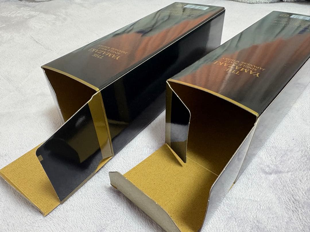 サントリー 山崎18年 空箱 2箱セット 化粧箱のみ