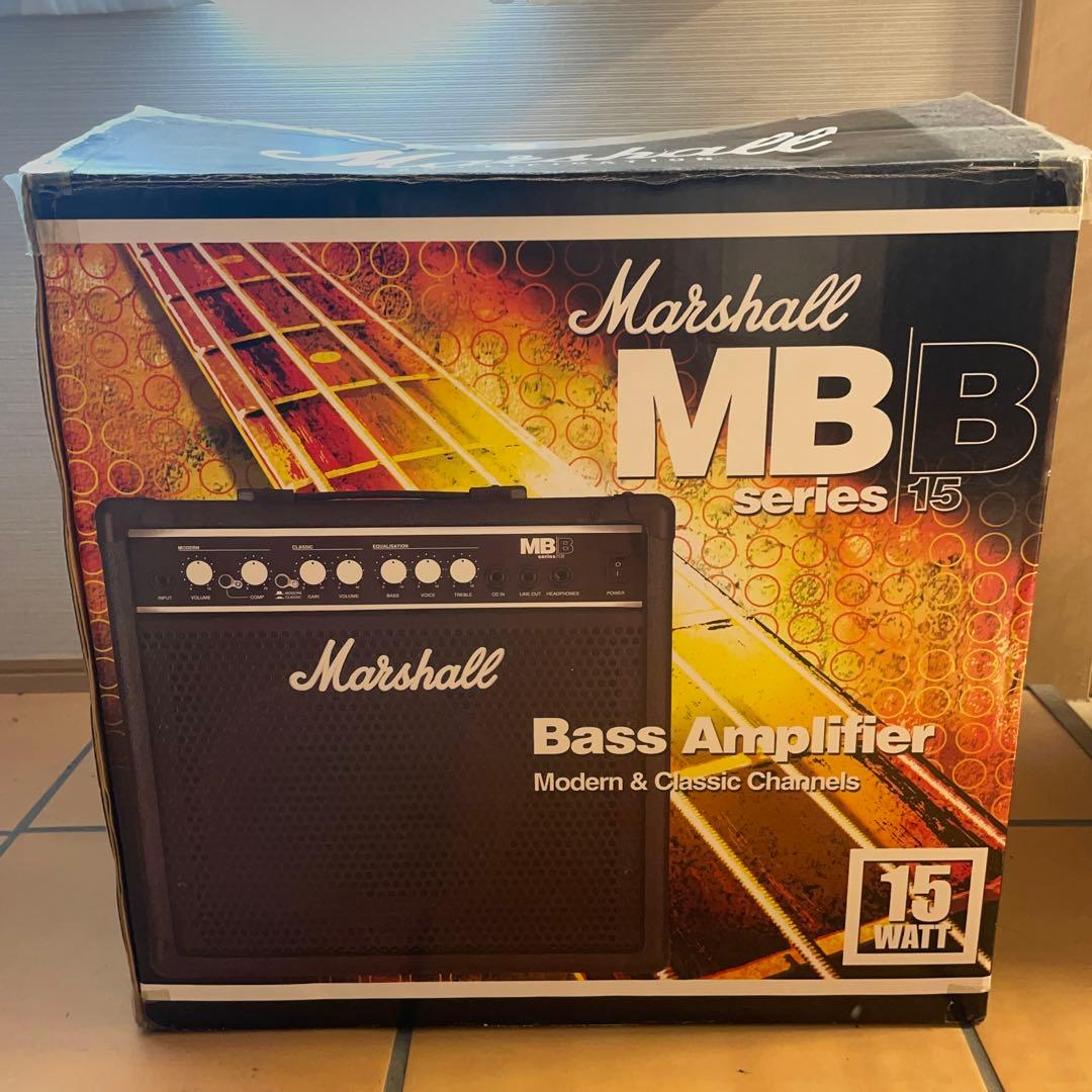 Marshall マーシャル MB15 ベースアンプ 取説 箱付き