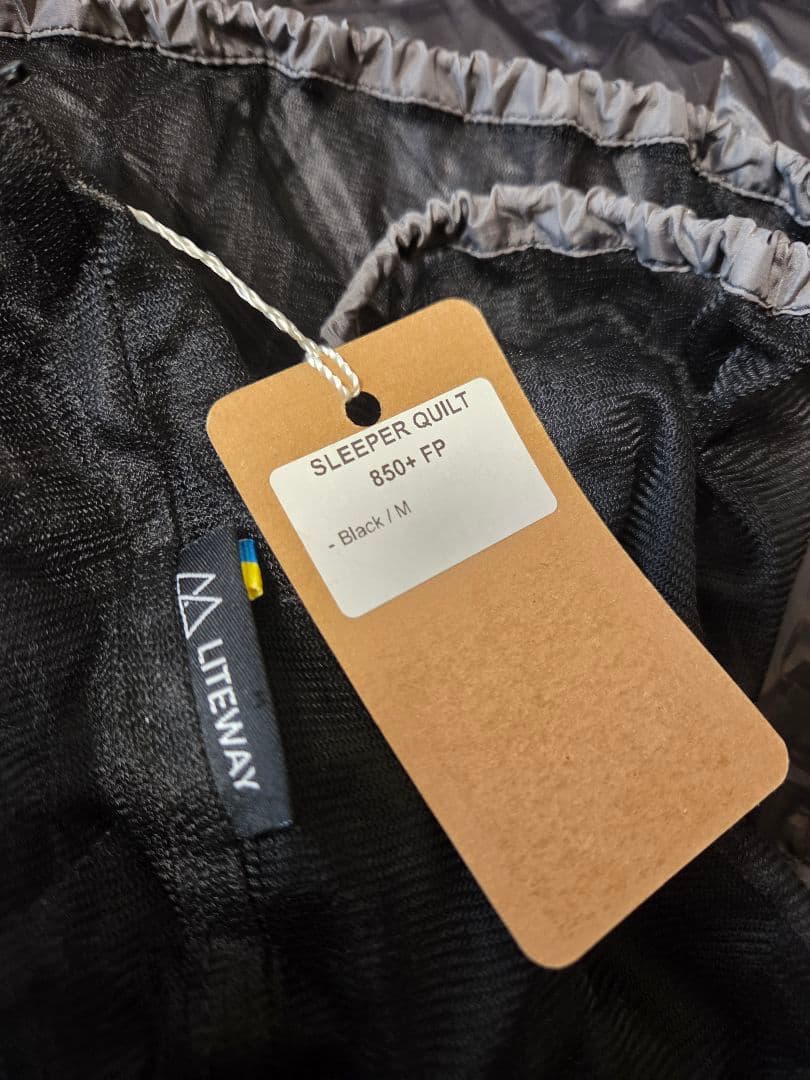 アウトドア寝具 LITEWAY SLEEPER QUILT 850FP