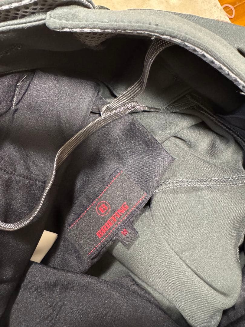 ブリーフィング 3D LOGO SLIM PANTS　スリムパンツ Mグレー美品