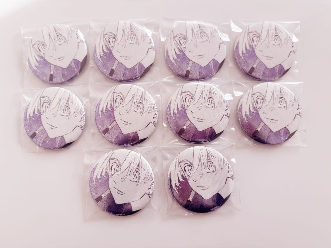 黒川イザナ 東京リベンジャーズ 原画展 缶バッジ 東リべ