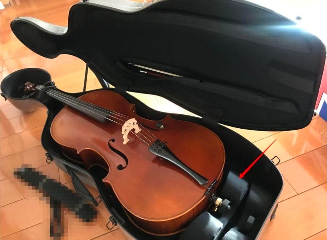 3.2kg!シリーズ登場！超軽量新品高級チェロケース 多色入 領収書可！