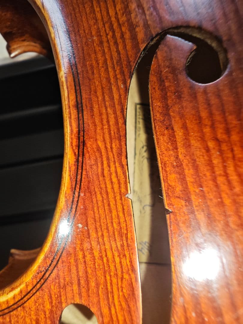 【WALTER MAHR】4/4 一枚板バイオリン　豊かな低音／良音個体