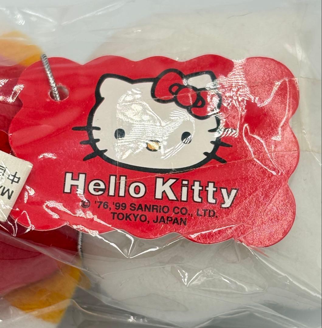 希少　レトロ　1999年製　サンリオ　ハローキティ　マグネット付　マスコット
