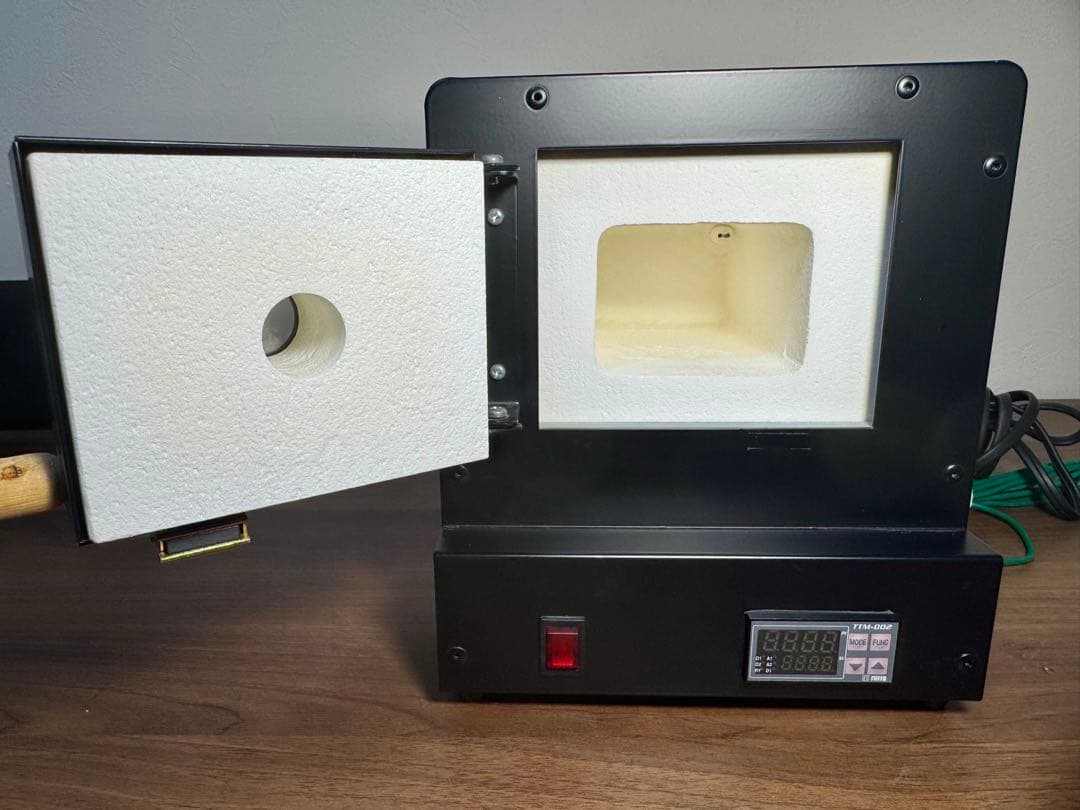 七宝、銀粘土、ガラス工芸用小型電気炉