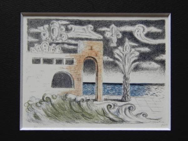 Armand Coussens、希少画集画、新品高級額、額装付、状態良好