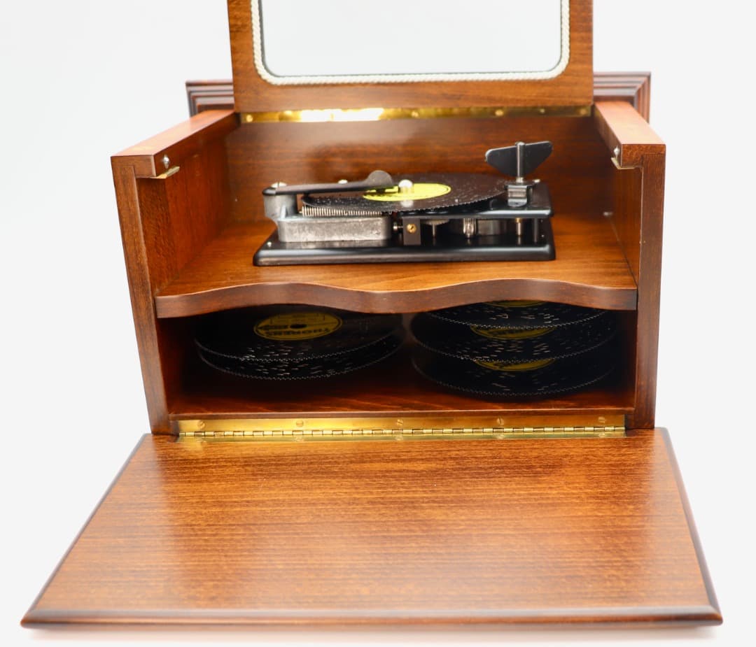 THORENS スイス製ディスク・オルゴール・ボックス、ディスク6枚付き