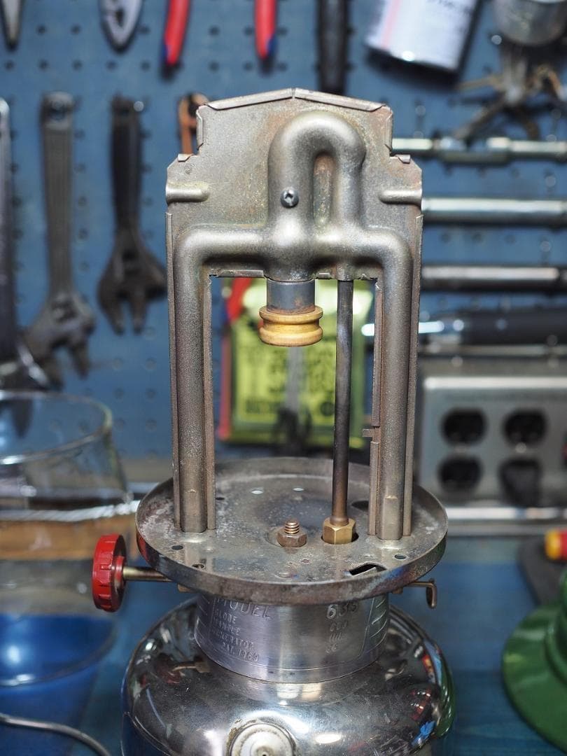 燃焼絶好調コールマン最強ランタン！ 635 ランタン 1971年1月製　s30