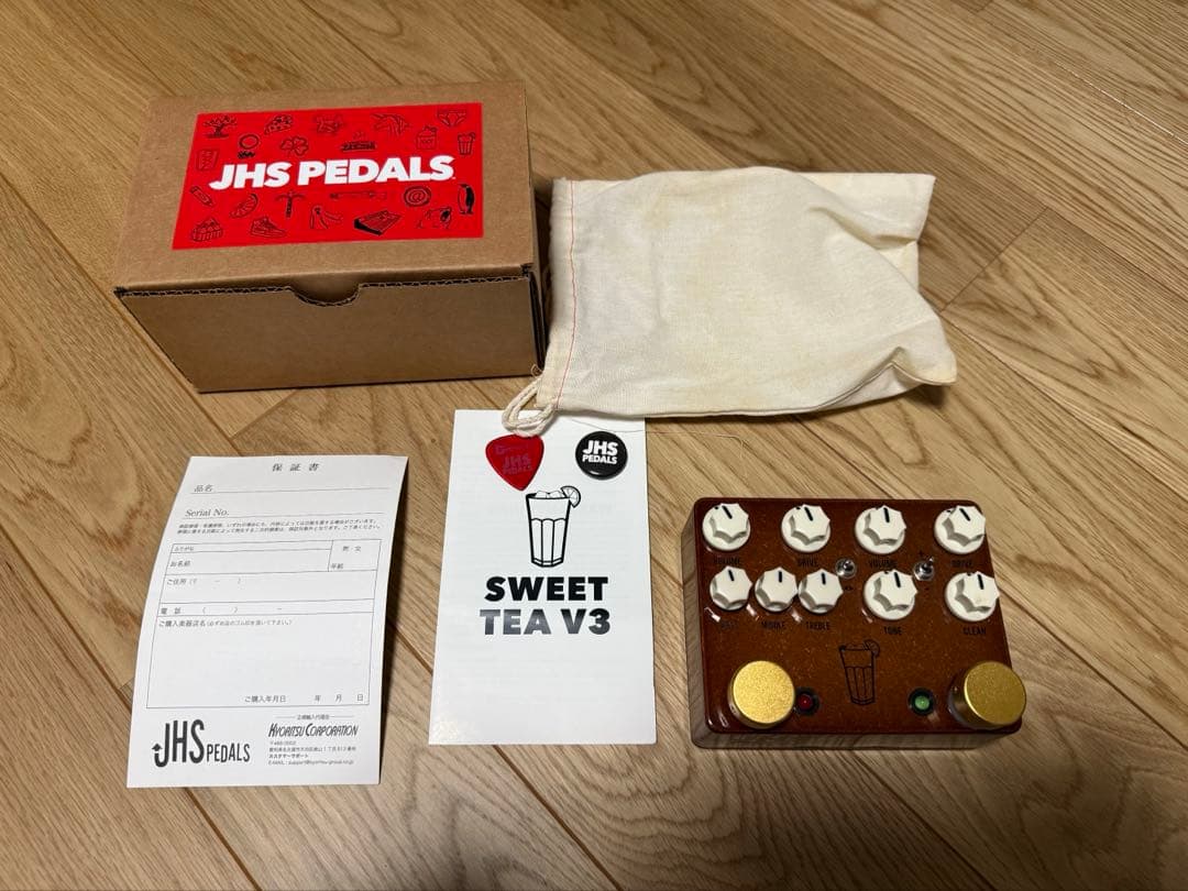 ギター JHS Pedals SWEET TEA V3