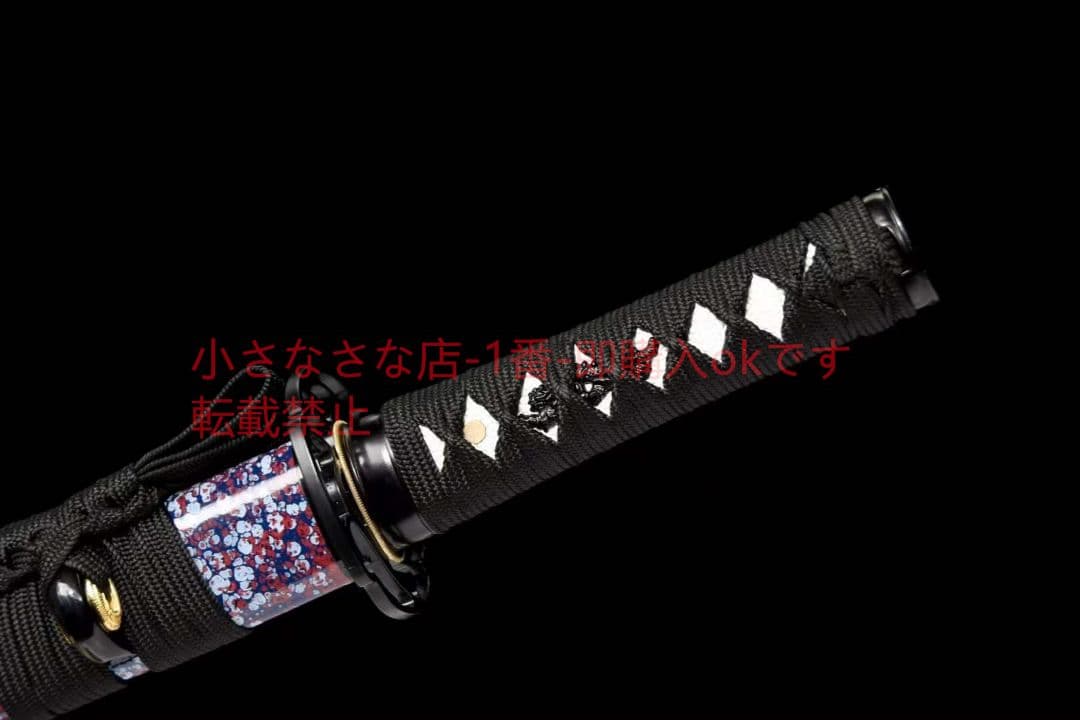 12寸T 10焼刃唐刀『暗魂』古兵器 武具 刀装具 日本刀 模造刀 居合刀