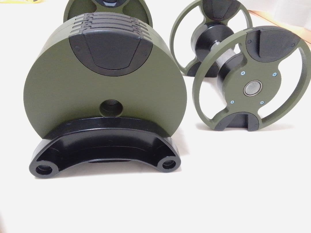 2個セット NUO BELL フレックスベル 20kg グリーン ダンベル ①