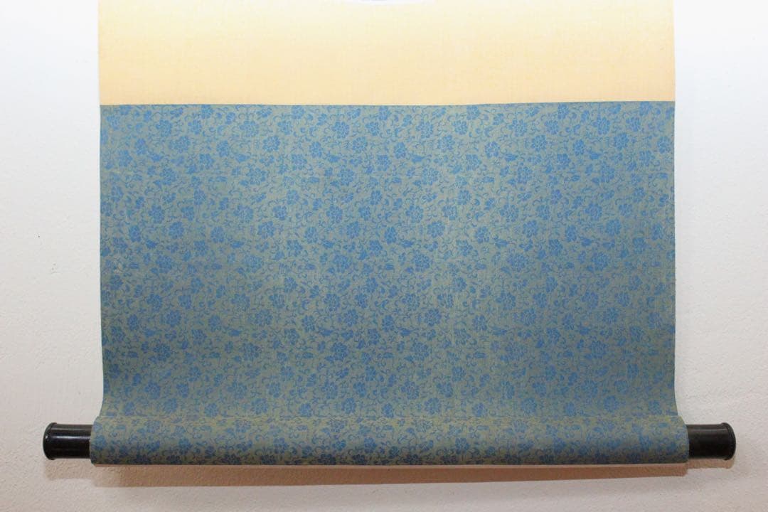 No5189 掛軸　扇面　黄山雲海　⚪︎日山景　紙本　中国画　書画　墨跡　送料無料