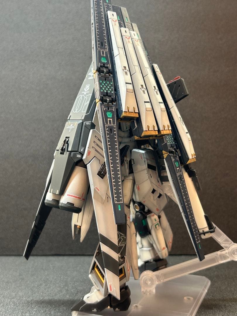 RG νガンダム HWS 全塗装 完成品