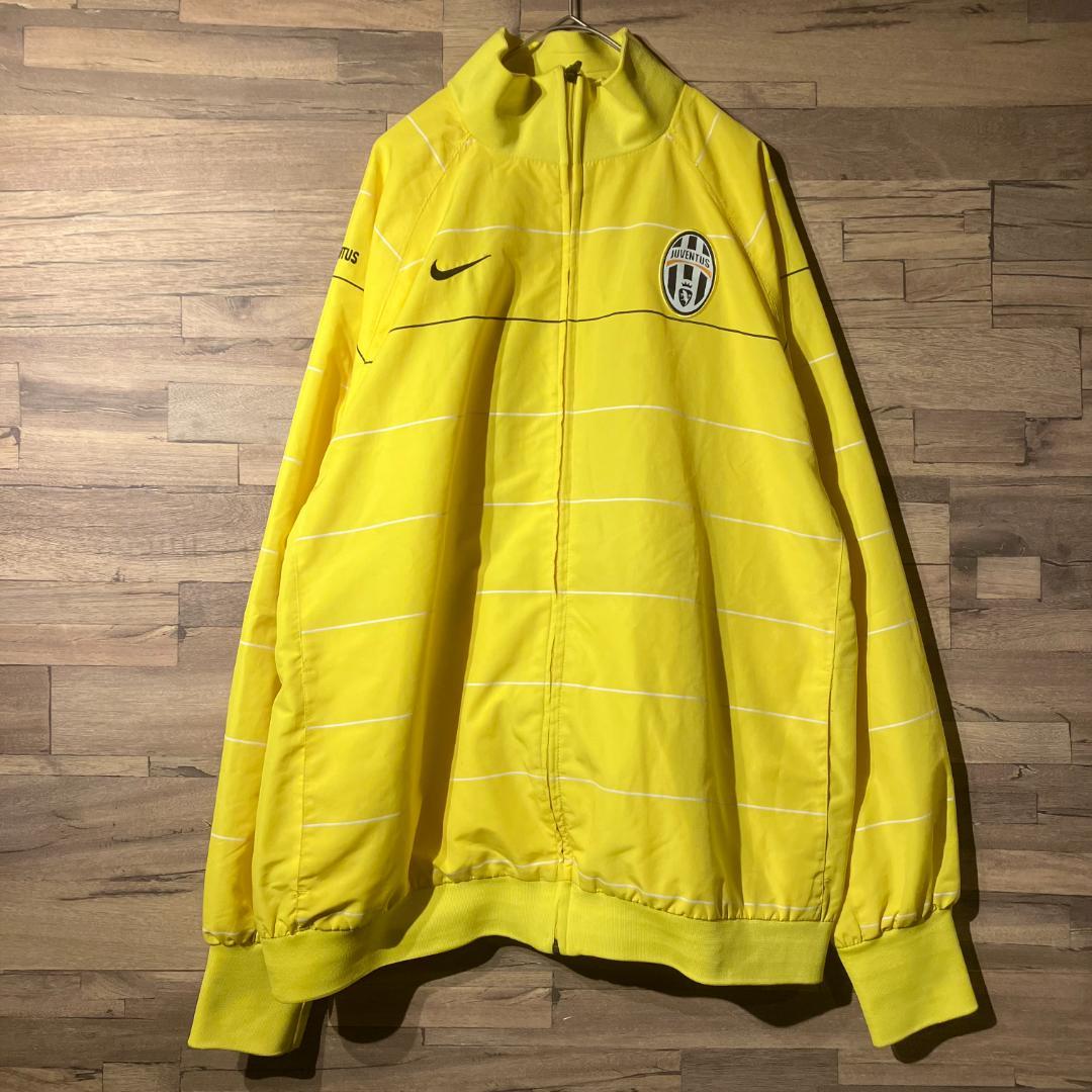 NIKE　JUVENTUS　ナイロンジャケット　ジップアップ/イエロー　XL