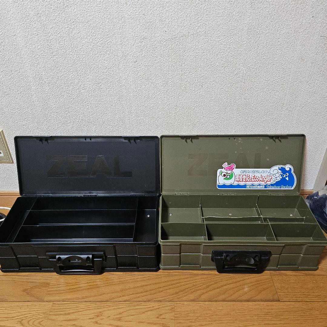 ガ*ク様 ZEAL ズイール ルアーとボックス×2　セット