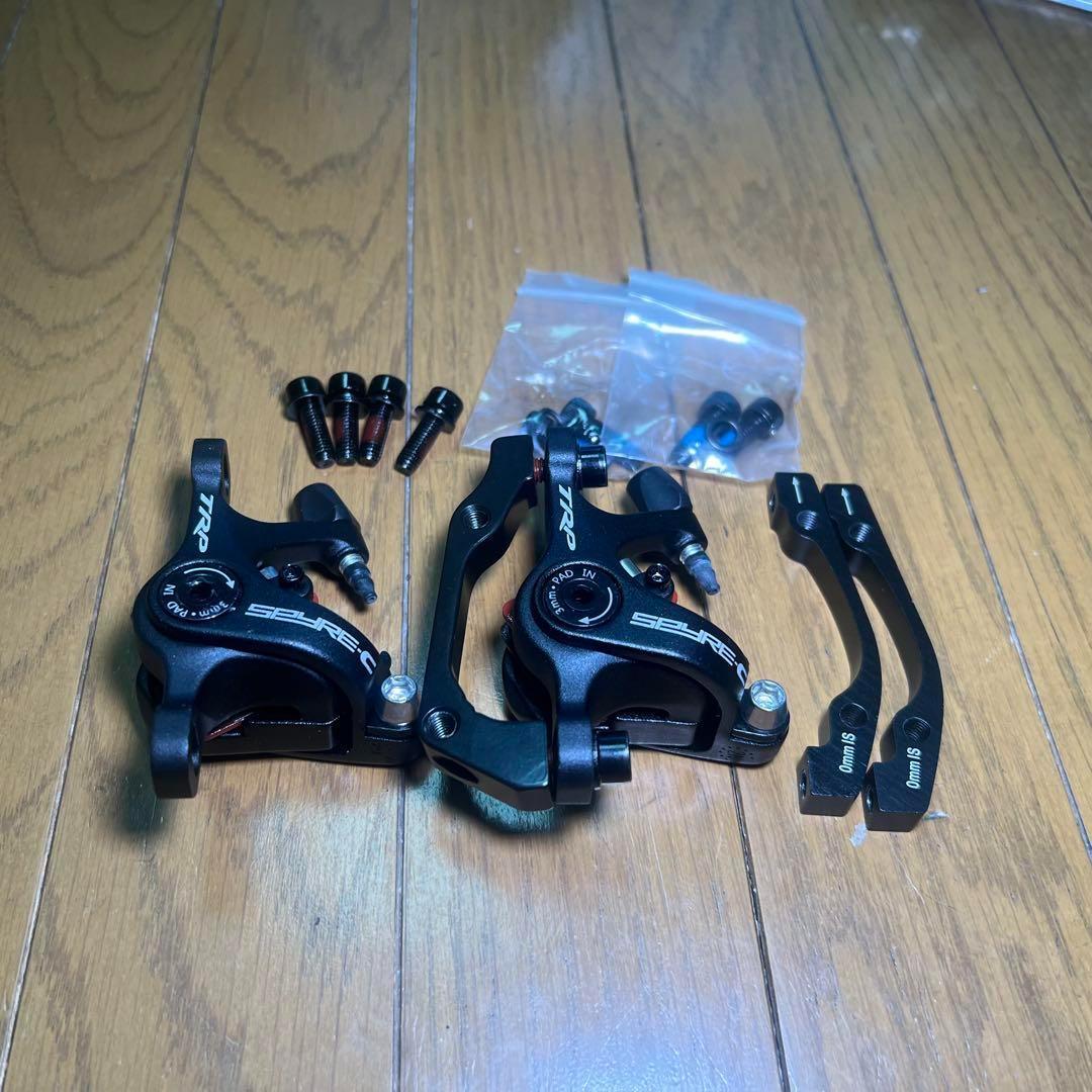 TRP SPYRE-C ディスクブレーキ前後セットSTI対応ロードグラベル用