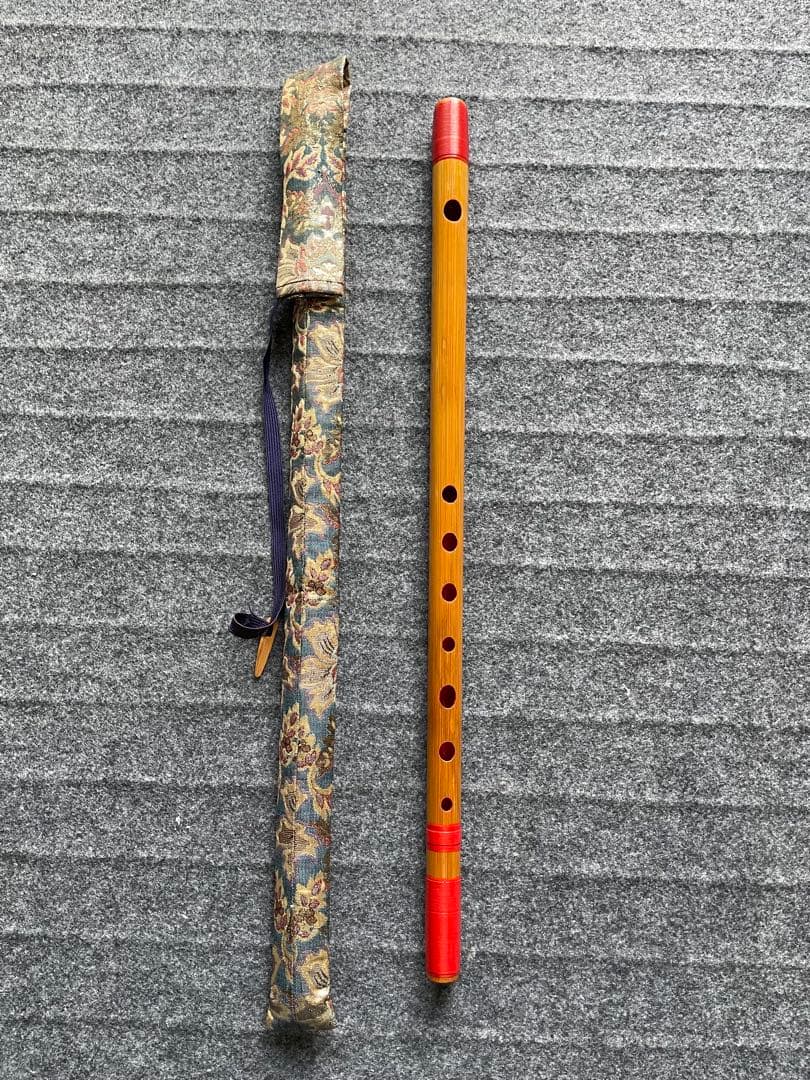篠笛 ドレミ調 7穴 6本調子 竹製 和楽器