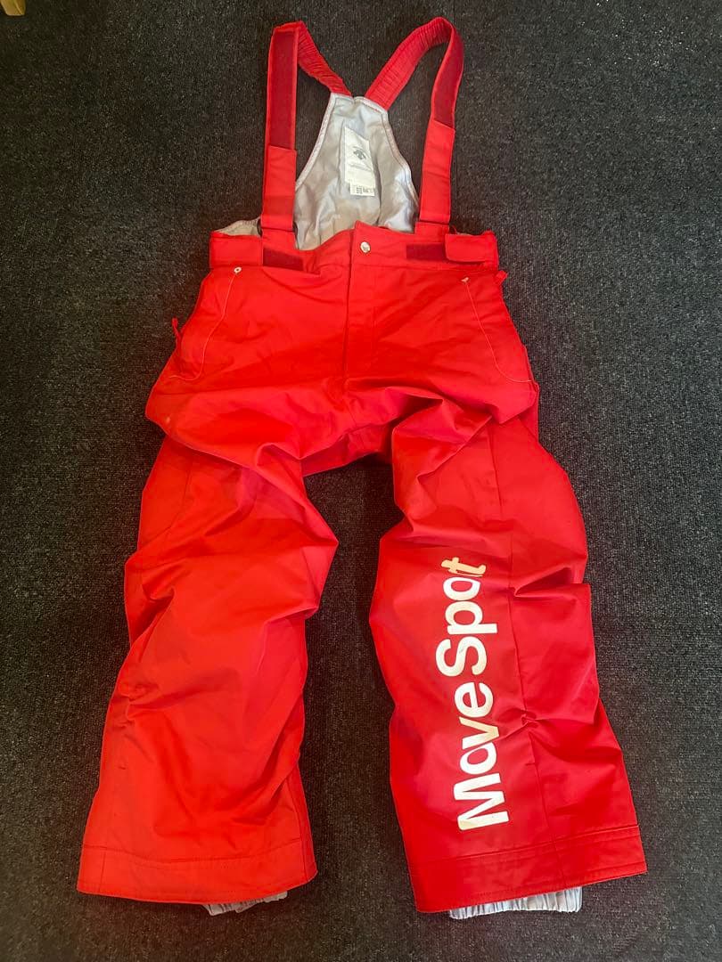DESCENTE Move Sport スキーウェア 子ども用 黒/赤