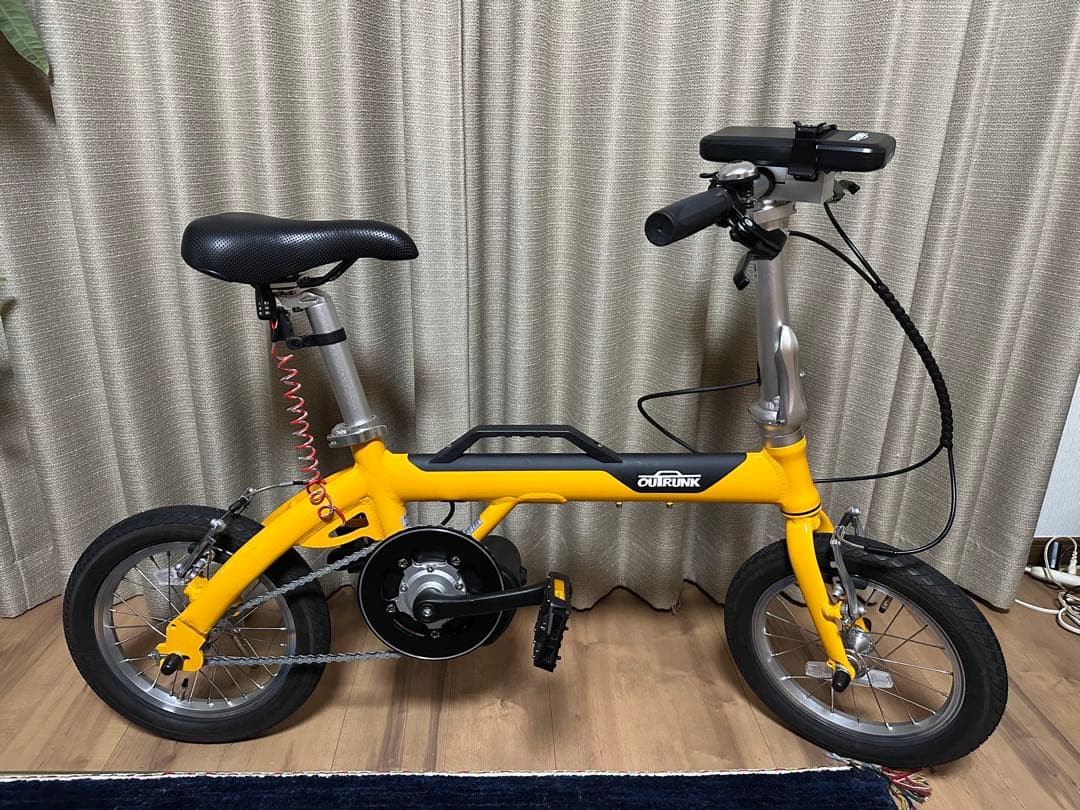 OUTRUNKe 電動アシスト自転車 取扱説明書付ペダルカスタムつき