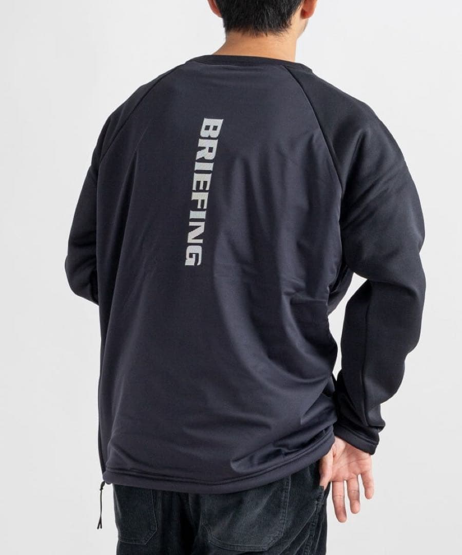 ブリーフィング　ゴルフ　 POLARTEC WINDBLOCK CREWNECK