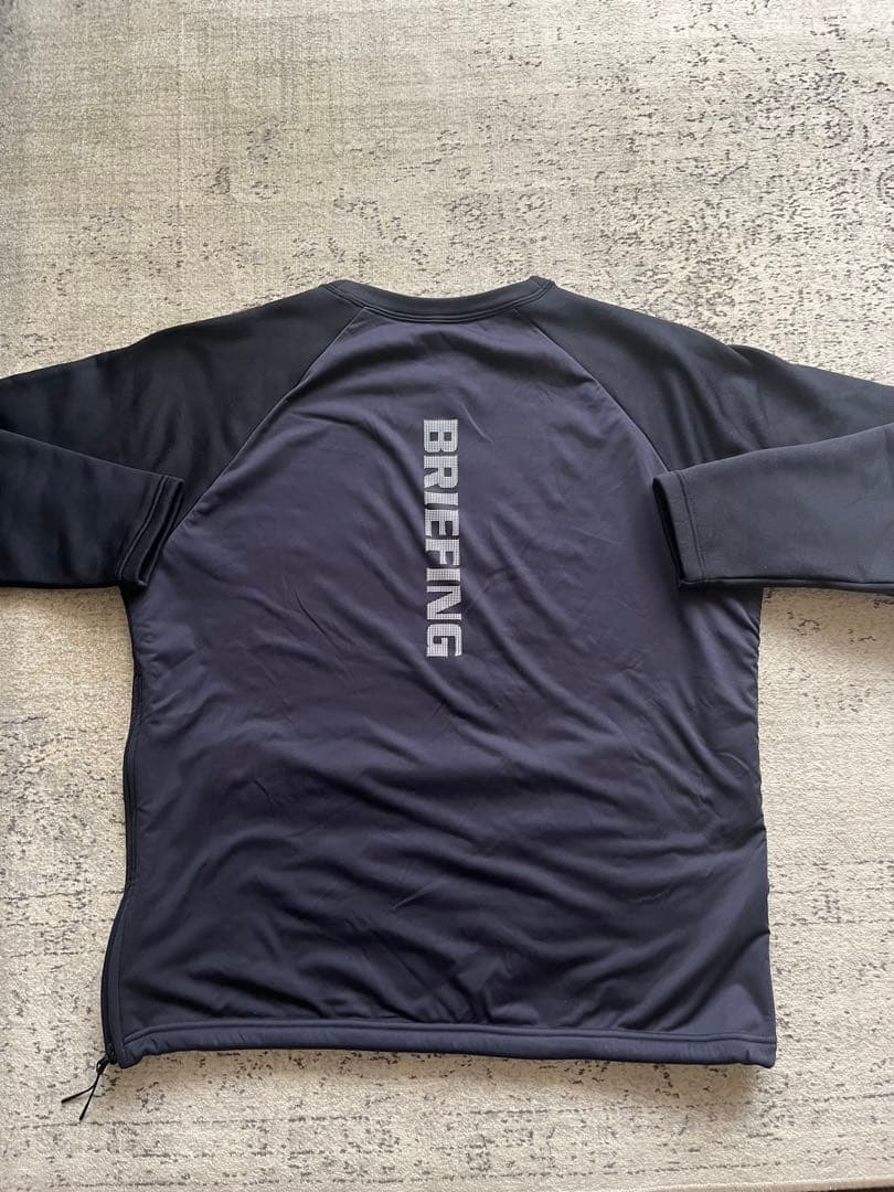 ブリーフィング　ゴルフ　 POLARTEC WINDBLOCK CREWNECK