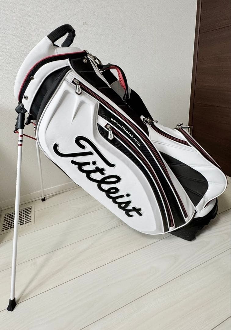 【限定モデル】Titleist スタンドバッグ ホワイト