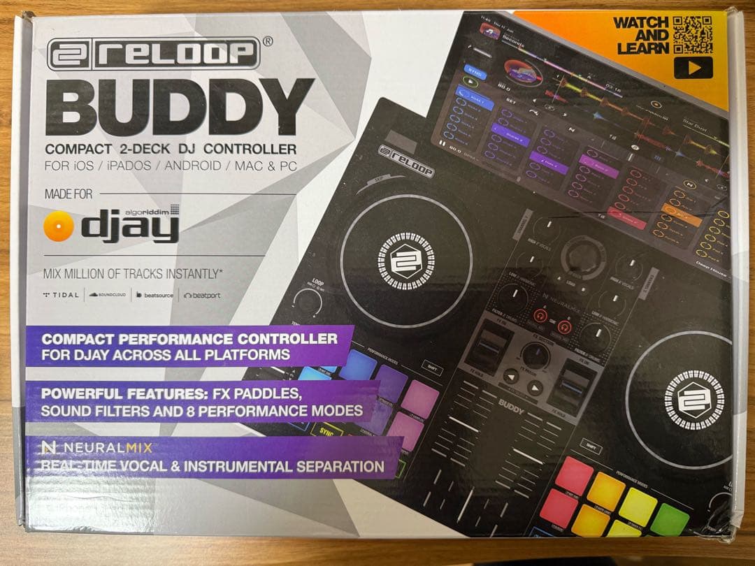 DJ機材 Reloop Buddy DJ Controller Compact 2Deck
