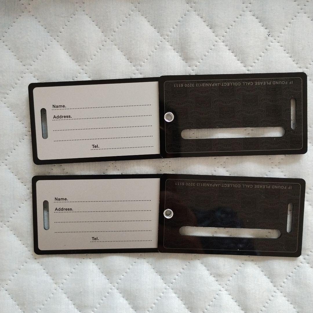 センチュリオン　ブラックカード　バゲッジタグ　アメックス　アメリカンエキスプレス