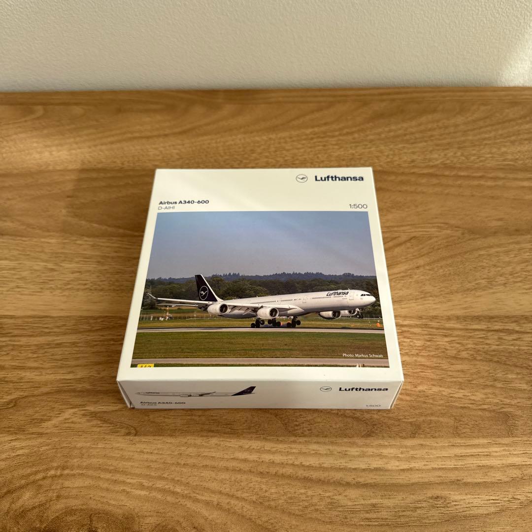 航空機・ヘリコプター Herpa Lufthansa A340-600 1/500