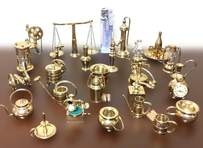 ★ Art 真鍮製品 アンティーク ミニチュア26点セット 大特価！